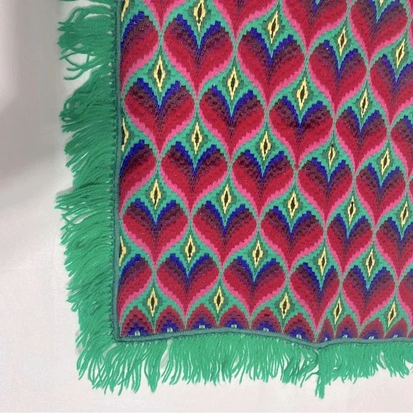 Vintage Handmade Woven Tapestry Art  Decor - Picture 9 of 13